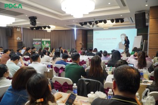 Toàn cảnh hội trường học viên tham dự buổi đào tạo ứng dụng AI